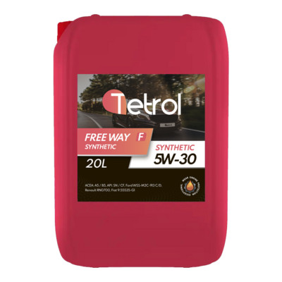 659231 Масло моторное синт. Tetrol FREE WAY F 5W30 (e20L) без фона