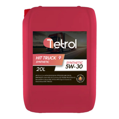 Tetrol HIT TRUCK 9 5W-30 (e20L) спереди