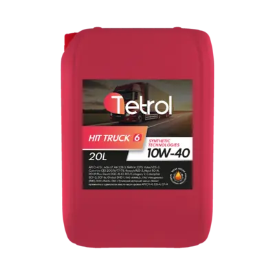 фото Tetrol HIT TRUCK 6 10W-40 (20L)